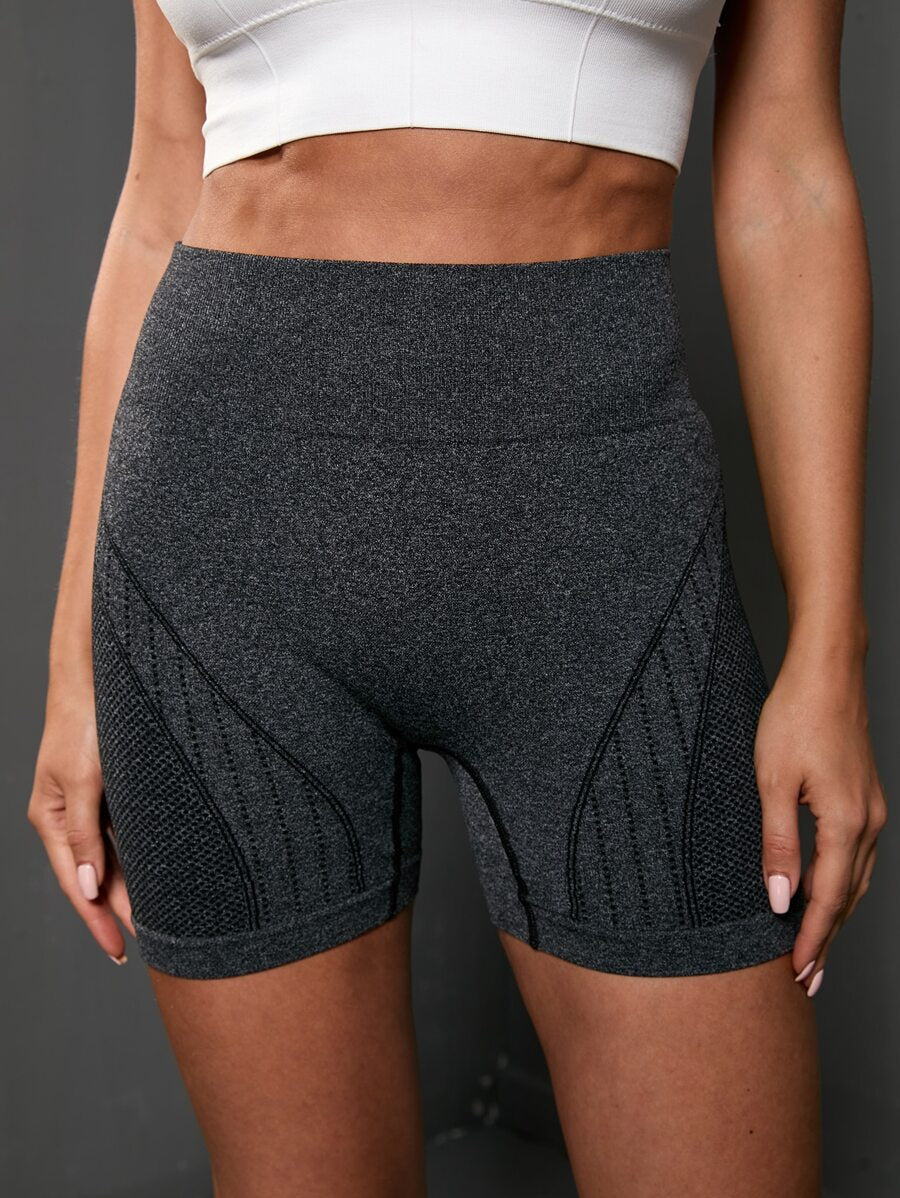 Short Fitness Feminino Sem Costura para Corrida e Treino