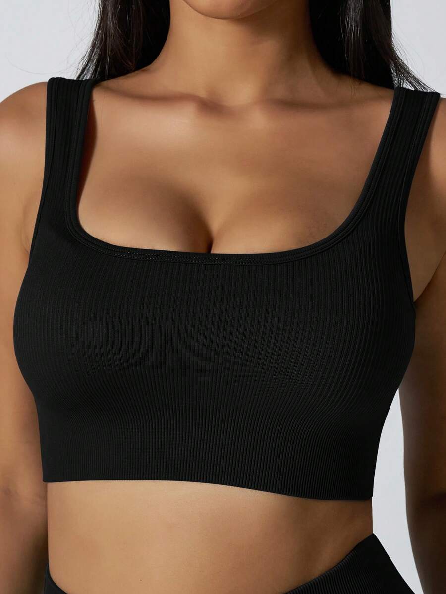 Conjunto Fitness Feminino Sem Costura com Regata e Legging