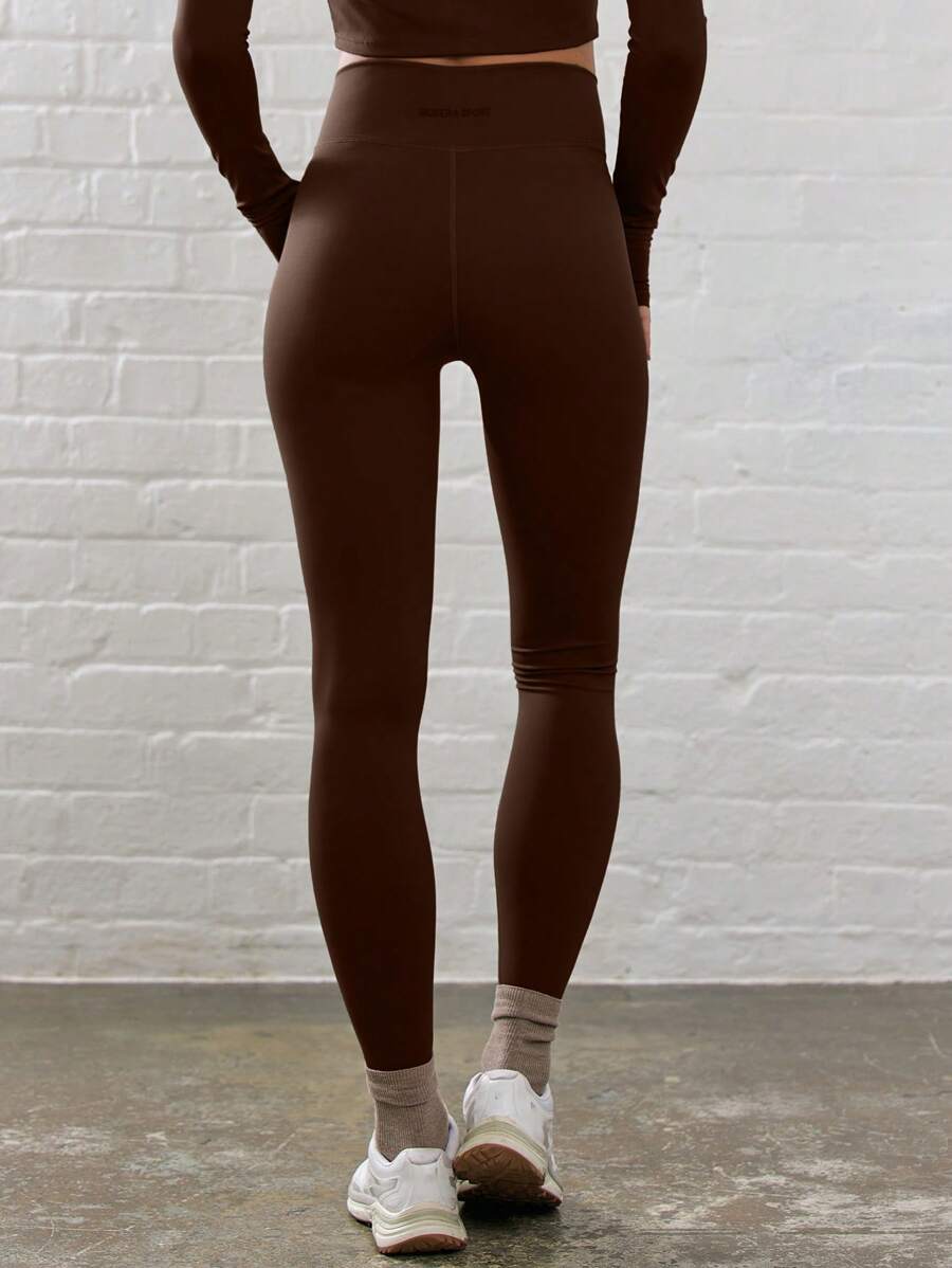Legging Fitness Feminina com Efeito Degradê e Cintura Alta