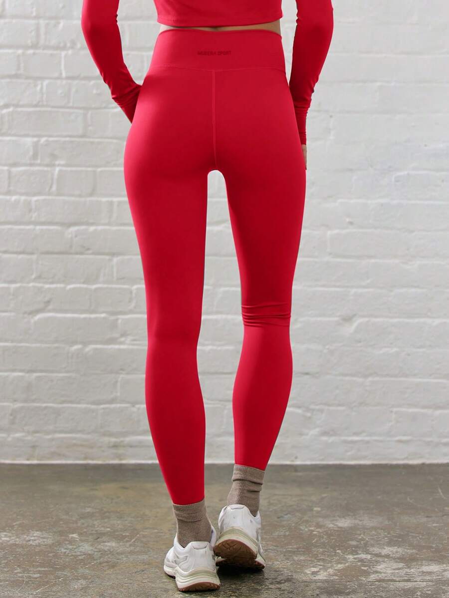 Legging Fitness Feminina com Efeito Degradê e Cintura Alta