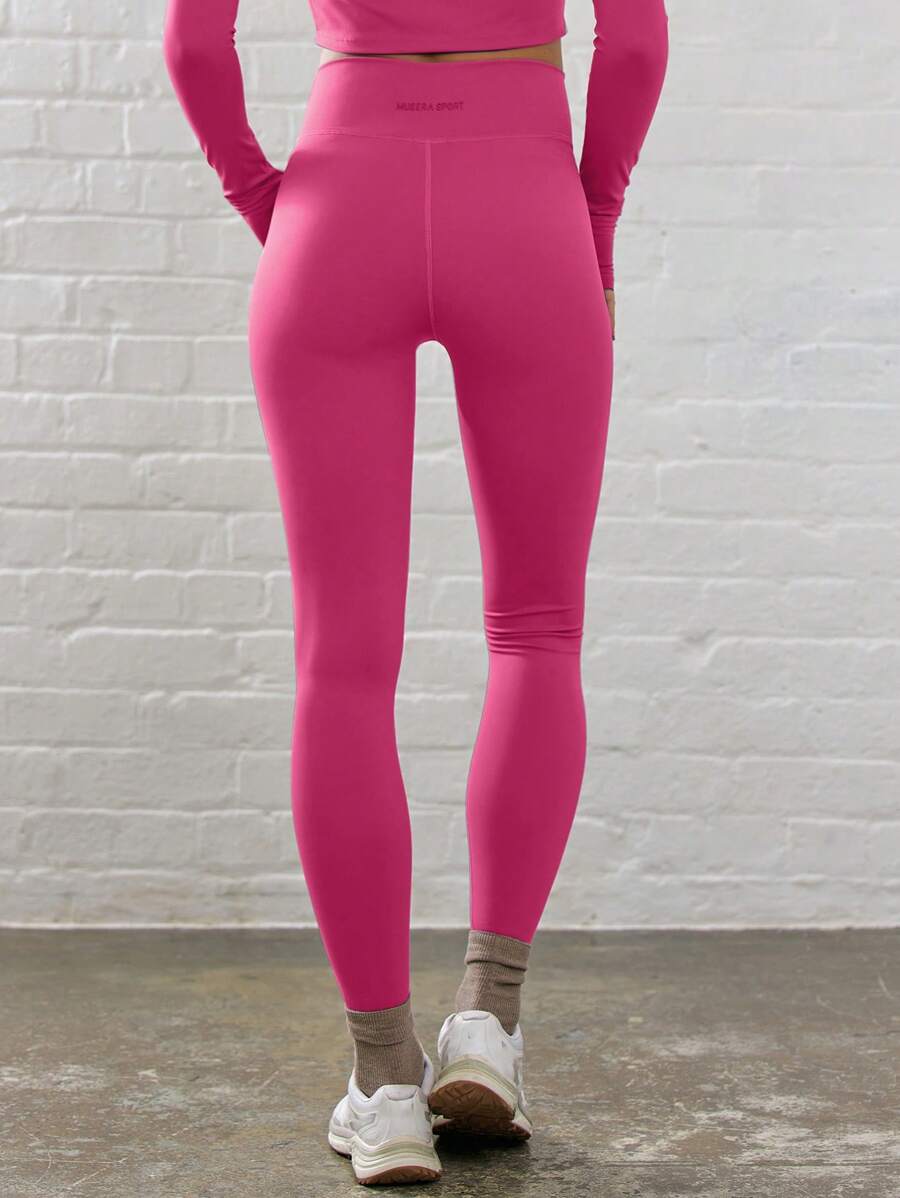 Legging Fitness Feminina com Efeito Degradê e Cintura Alta