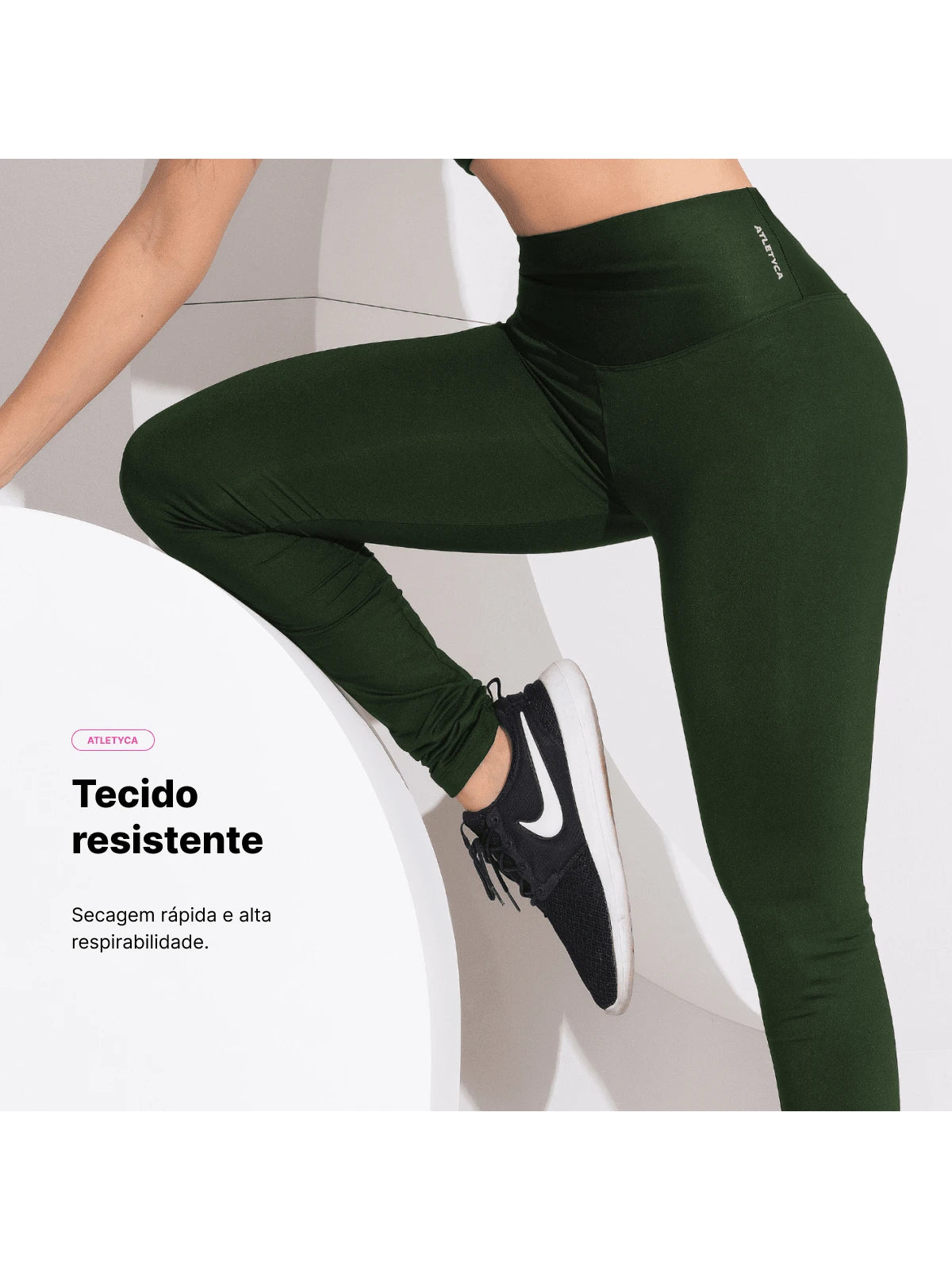 Legging Fitness Feminina Zero Transparência para Academia