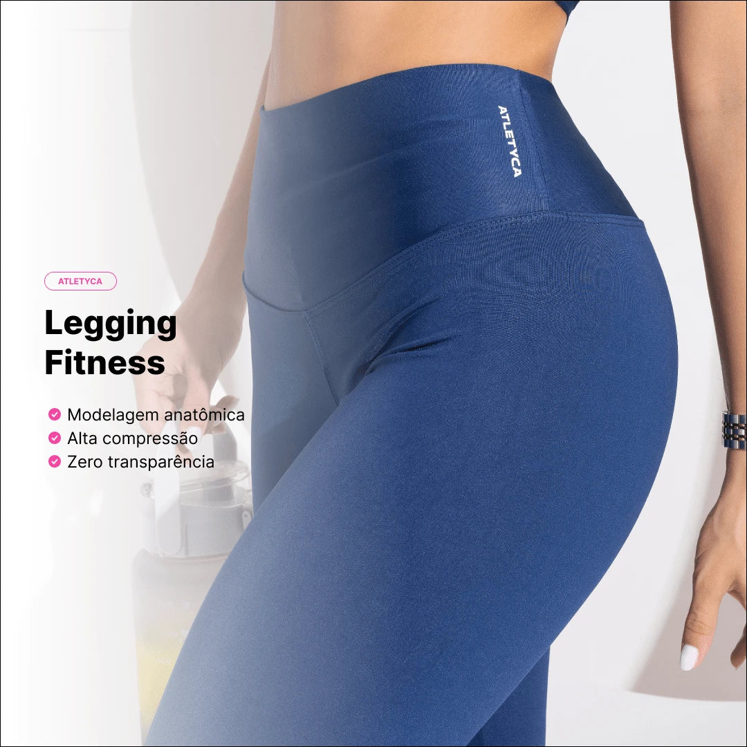 Legging Fitness Feminina Zero Transparência para Academia