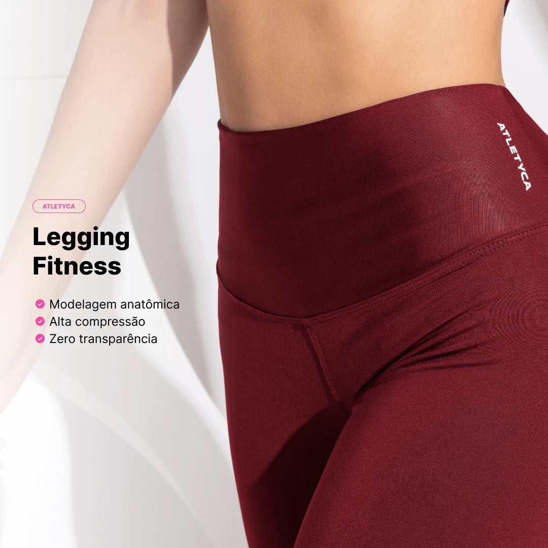 Legging Fitness Feminina Zero Transparência para Academia