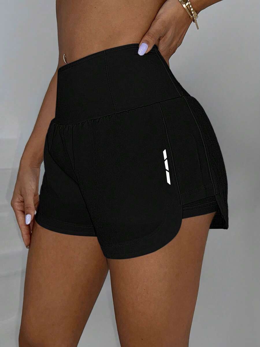 Short Fitness Feminino de Cintura Alta para Treino