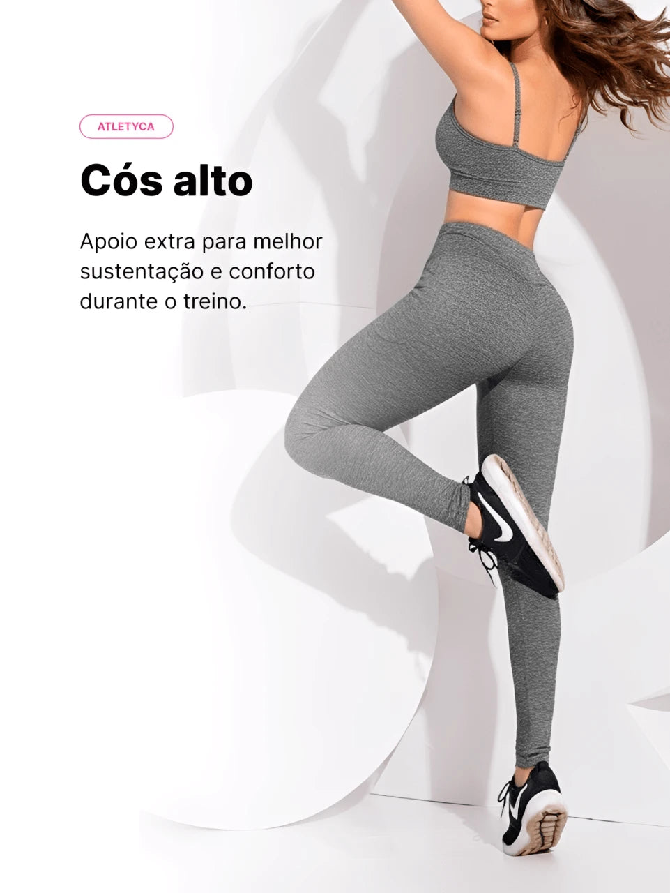 Legging Fitness Feminina Zero Transparência para Academia