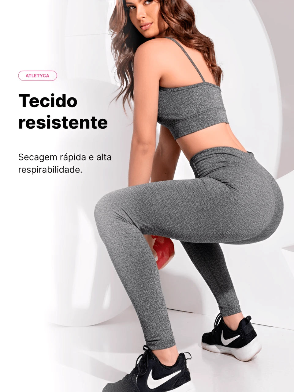 Legging Fitness Feminina Zero Transparência para Academia