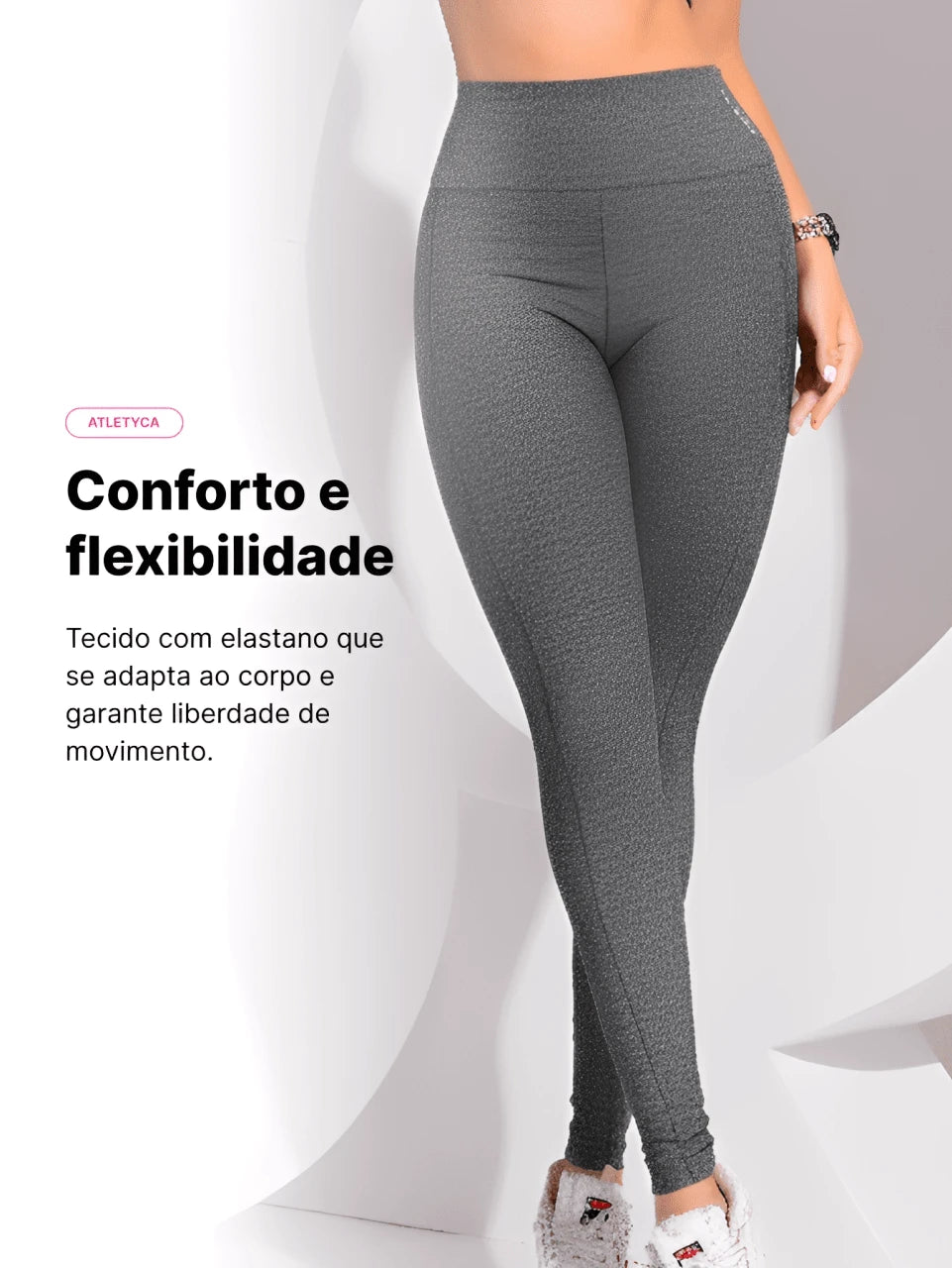 Legging Fitness Feminina Zero Transparência para Academia