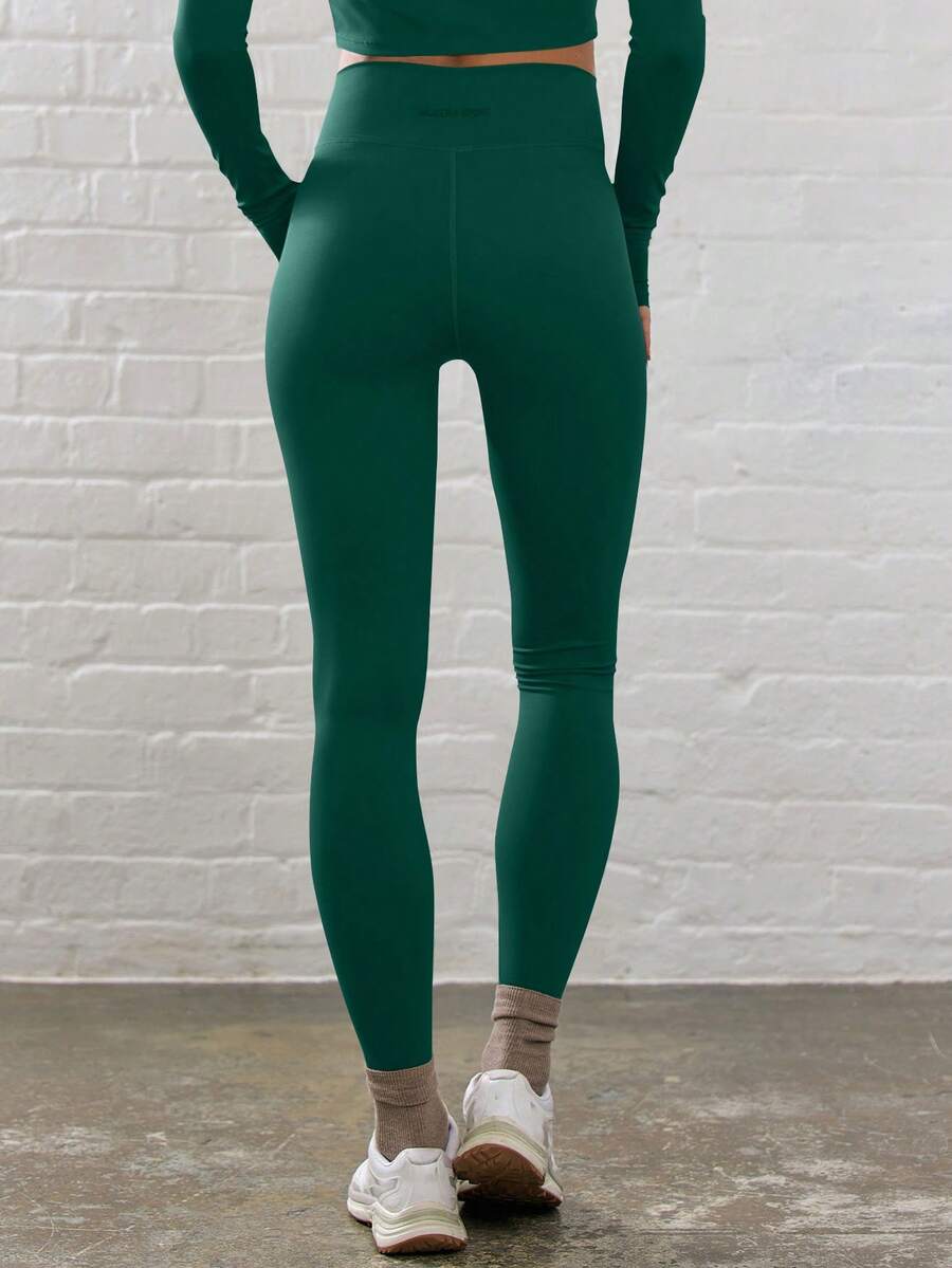 Legging Fitness Feminina com Efeito Degradê e Cintura Alta