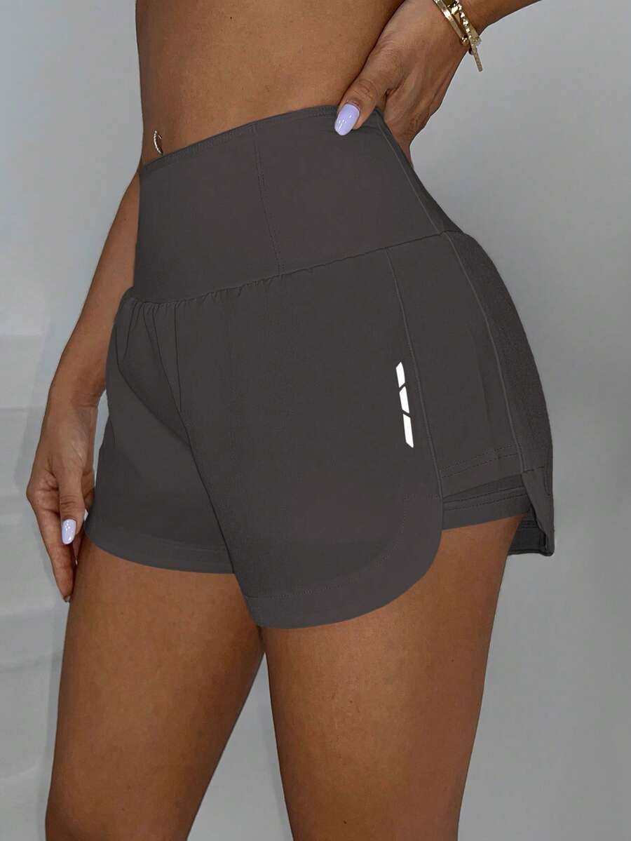 Short Fitness Feminino de Cintura Alta para Treino