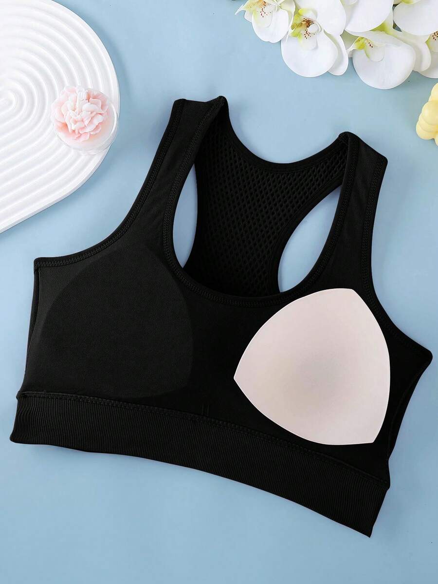 Top Fitness Feminino com Costas Nadador para Yoga e Corrida