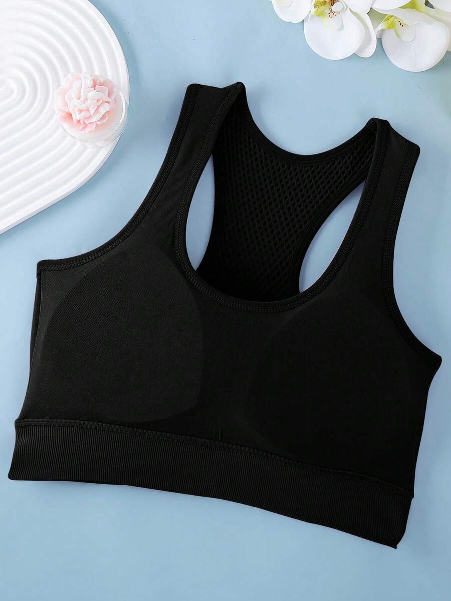 Top Fitness Feminino com Costas Nadador para Yoga e Corrida