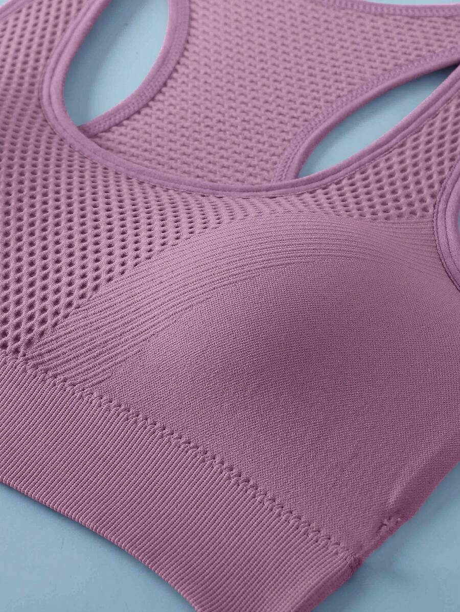 Top Fitness Feminino com Costas Nadador para Yoga e Corrida