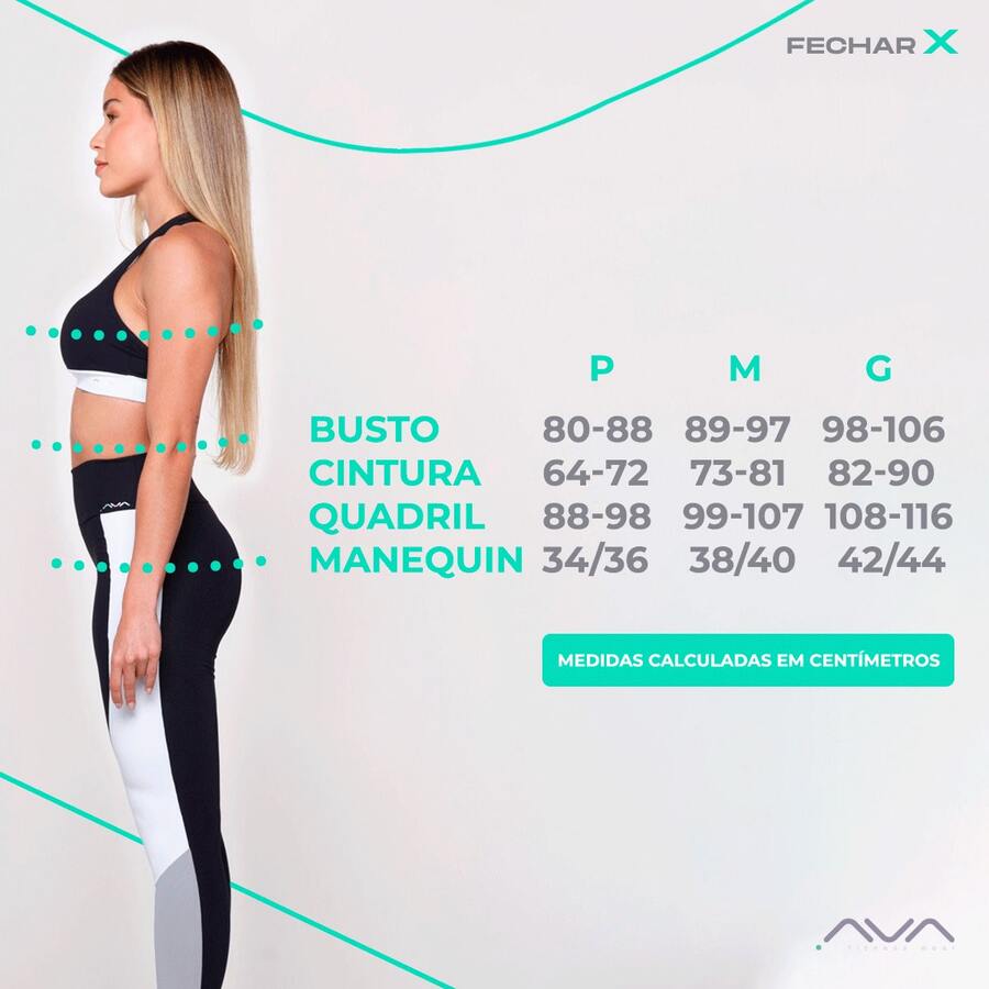 Conjunto Fitness Feminino com Top de Alças Finas e Legging de Compressão