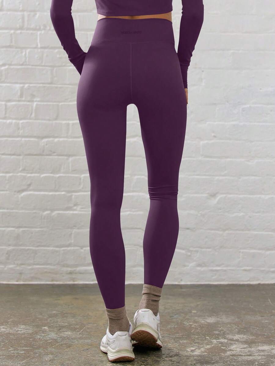Legging Fitness Feminina com Efeito Degradê e Cintura Alta