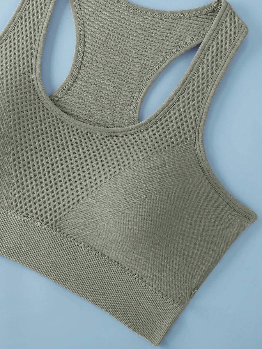 Top Fitness Feminino com Costas Nadador para Yoga e Corrida