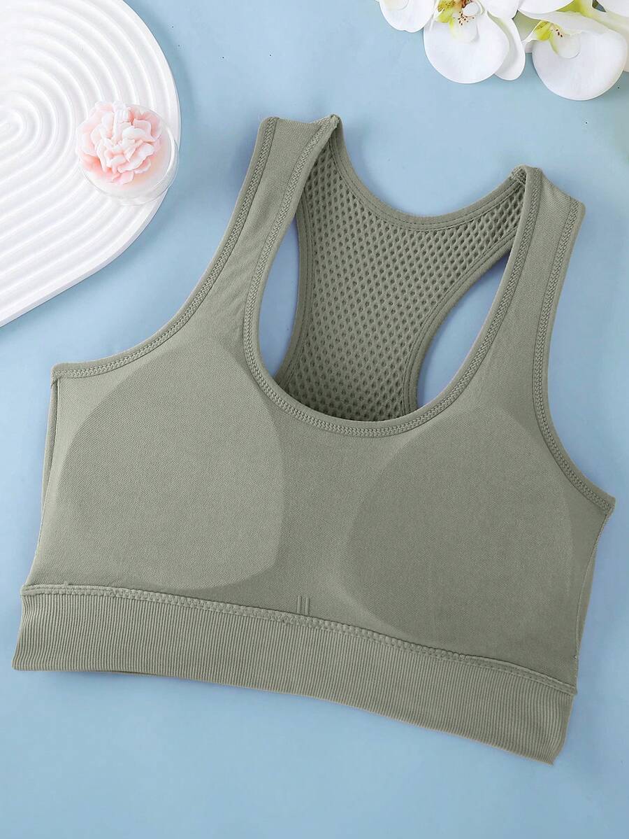 Top Fitness Feminino com Costas Nadador para Yoga e Corrida