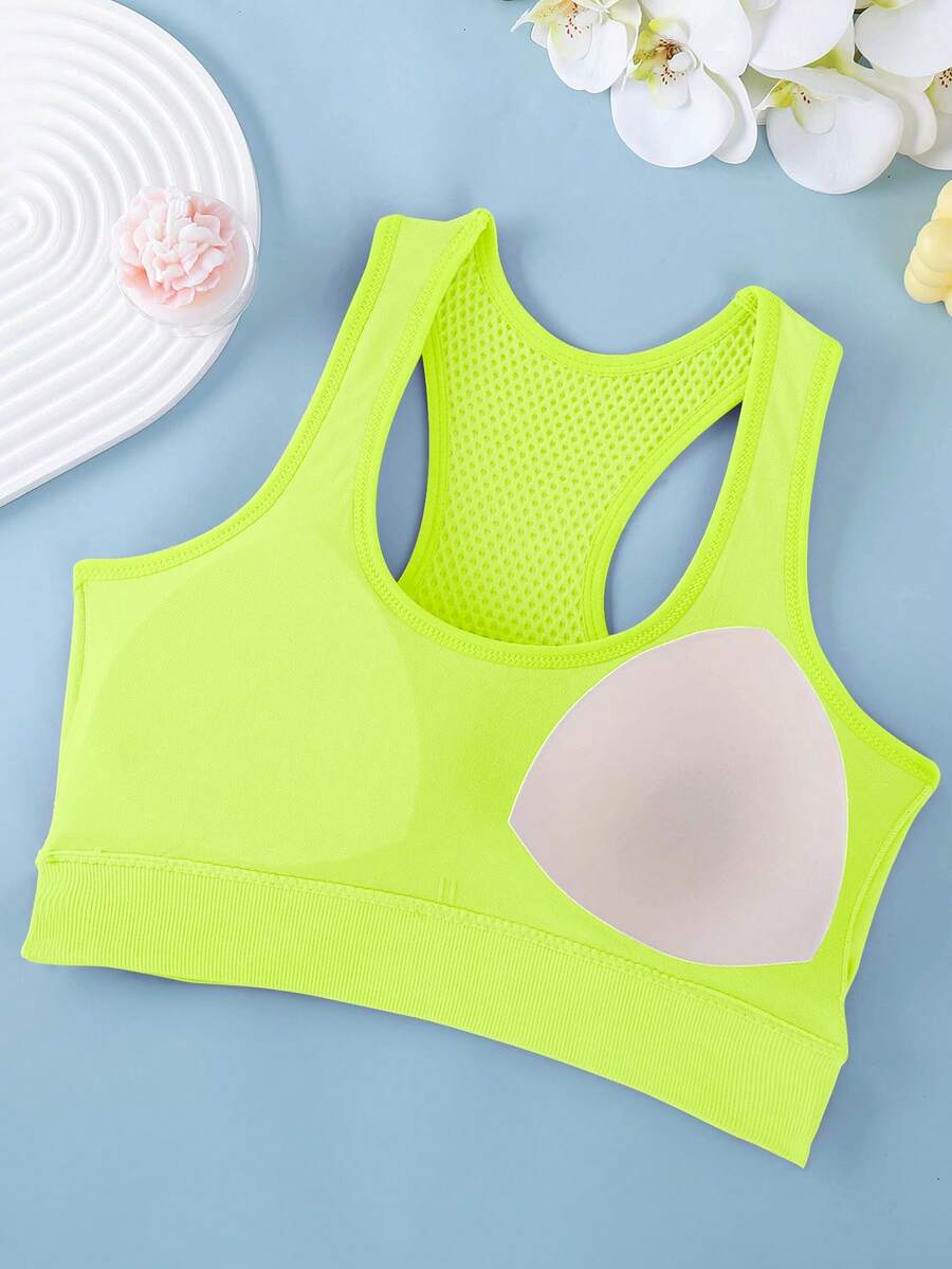 Top Fitness Feminino com Costas Nadador para Yoga e Corrida