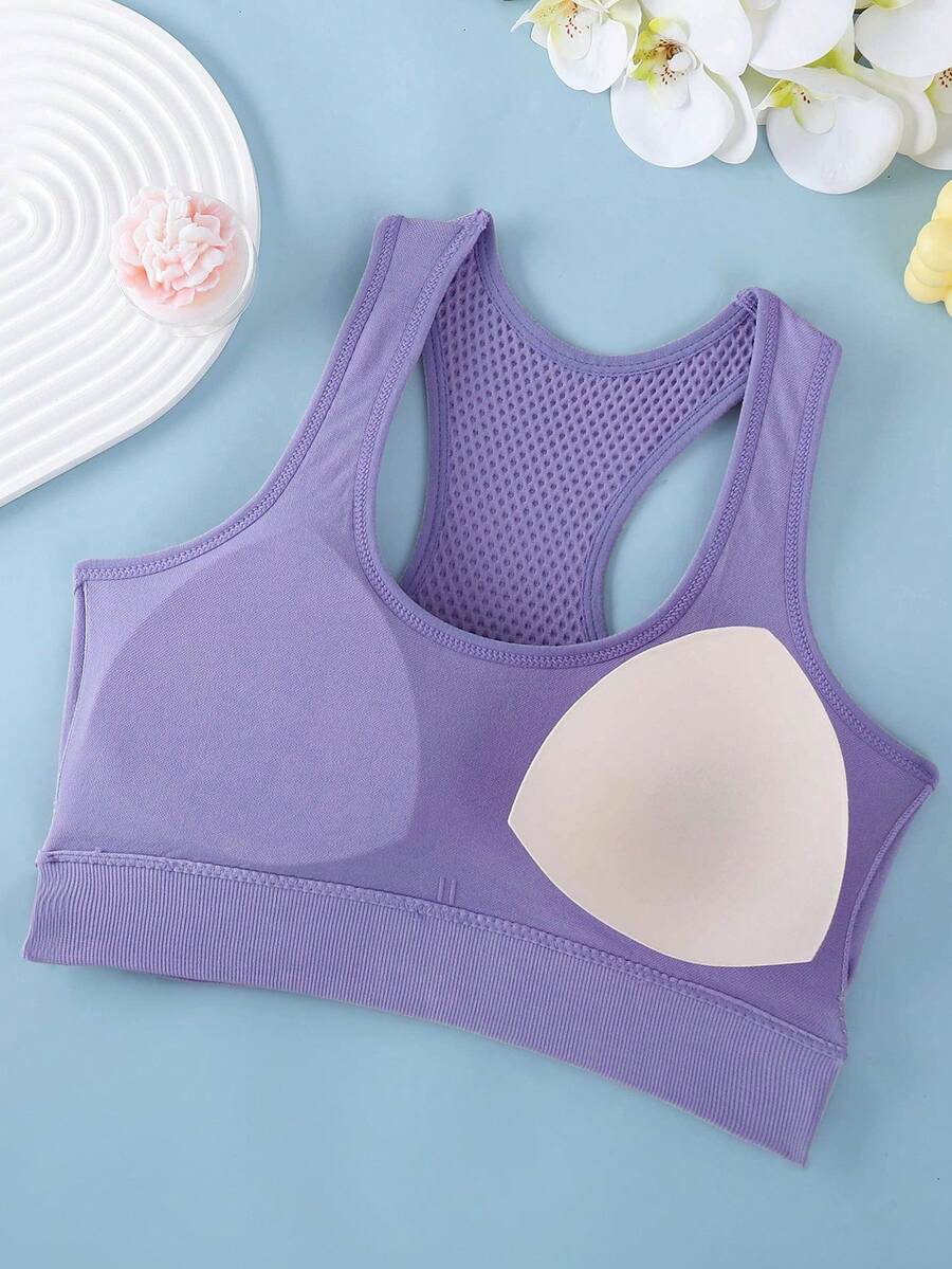 Top Fitness Feminino com Costas Nadador para Yoga e Corrida