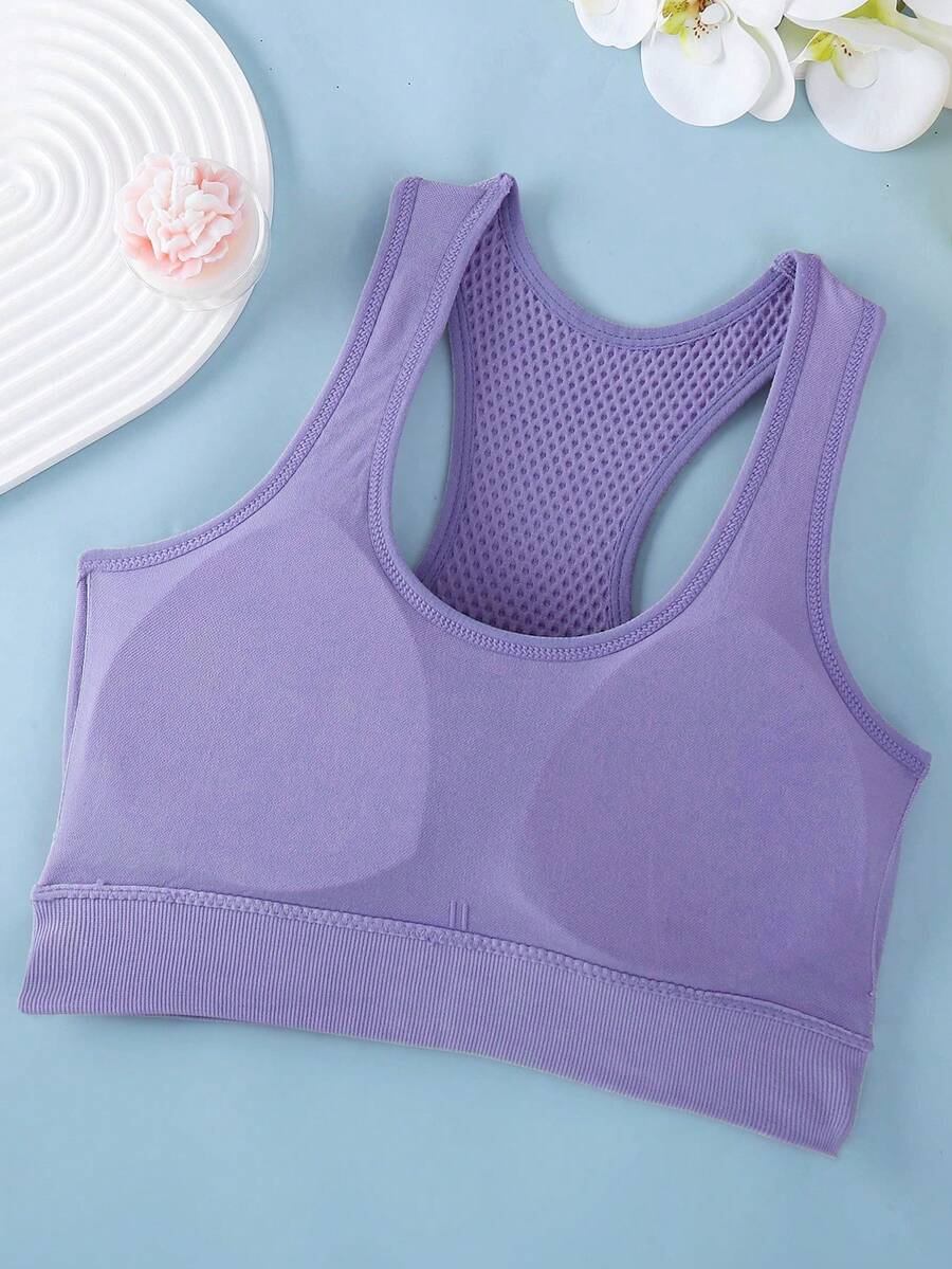 Top Fitness Feminino com Costas Nadador para Yoga e Corrida
