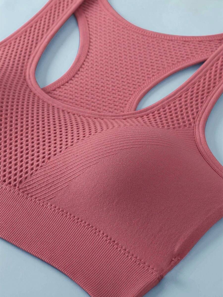 Top Fitness Feminino com Costas Nadador para Yoga e Corrida