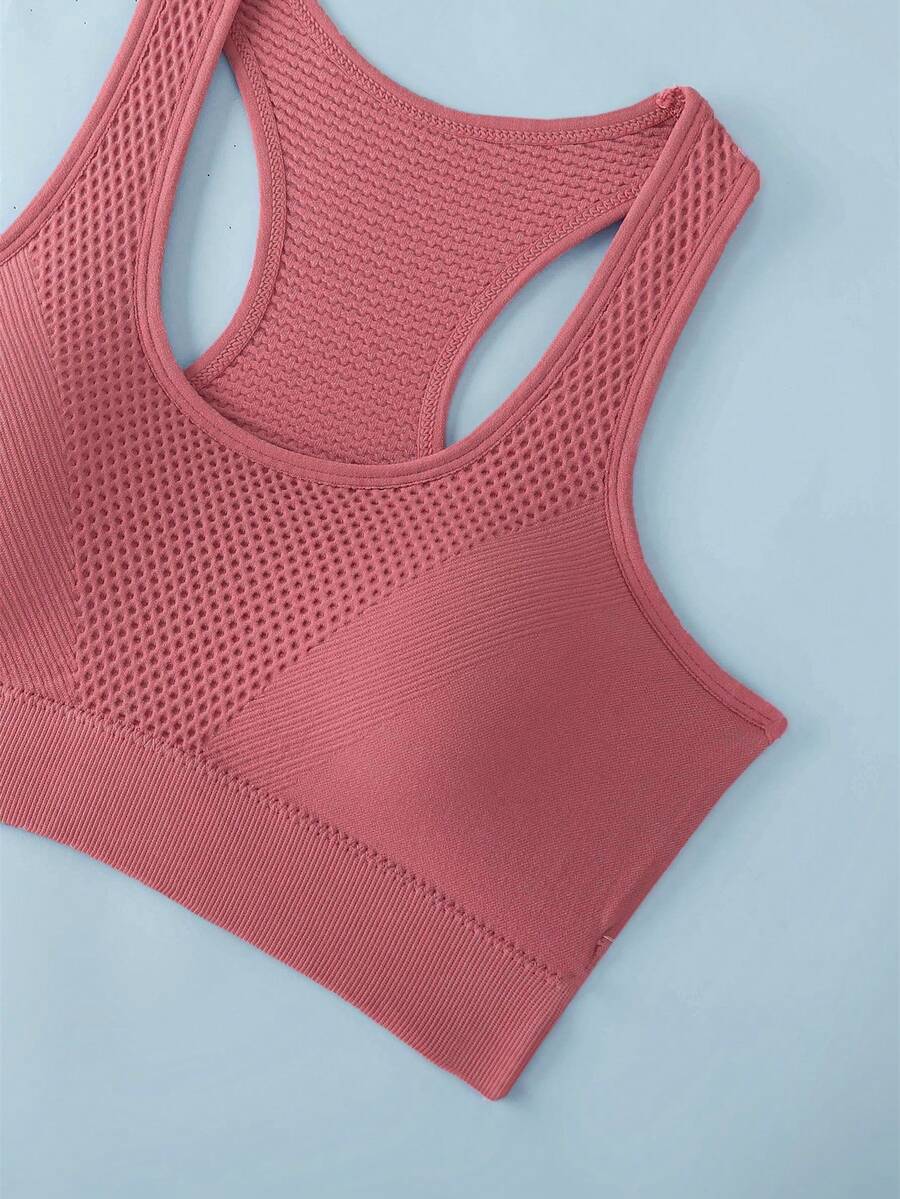 Top Fitness Feminino com Costas Nadador para Yoga e Corrida