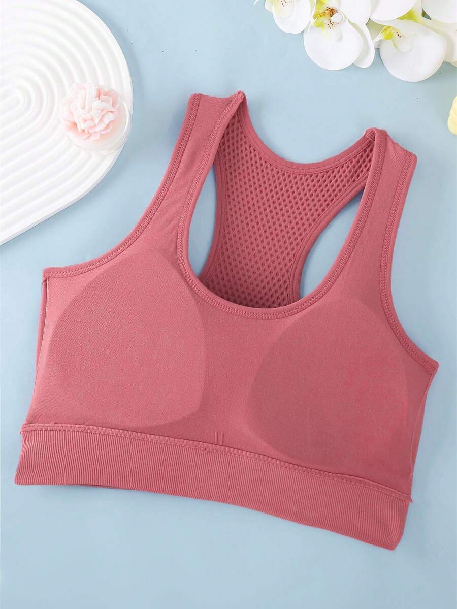 Top Fitness Feminino com Costas Nadador para Yoga e Corrida