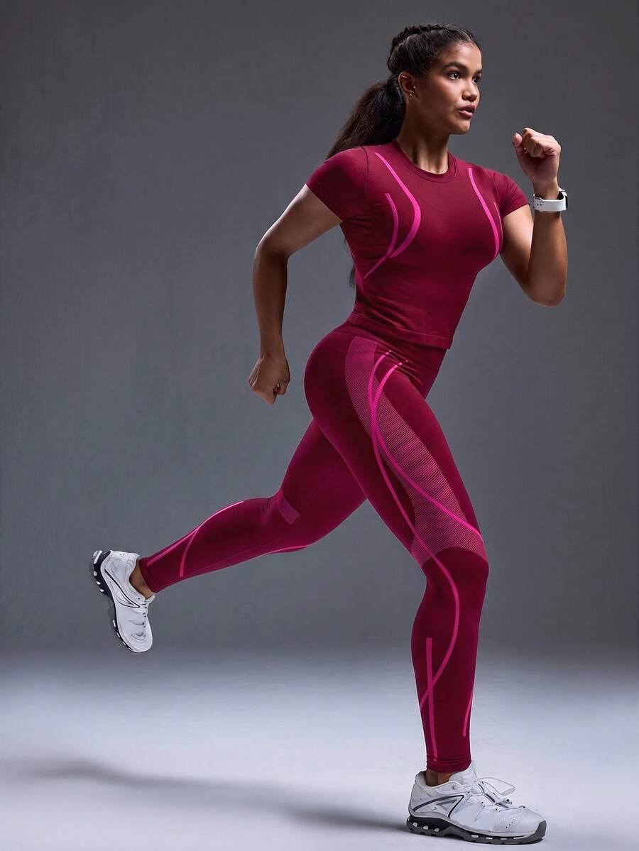 Legging Fitness Feminina Sem Costura para Yoga