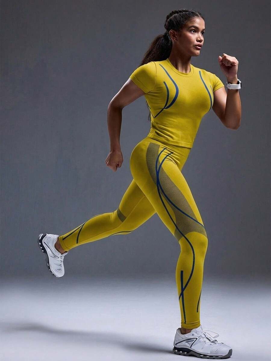 Legging Fitness Feminina Sem Costura para Yoga