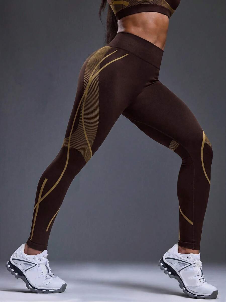Legging Fitness Feminina Sem Costura para Yoga