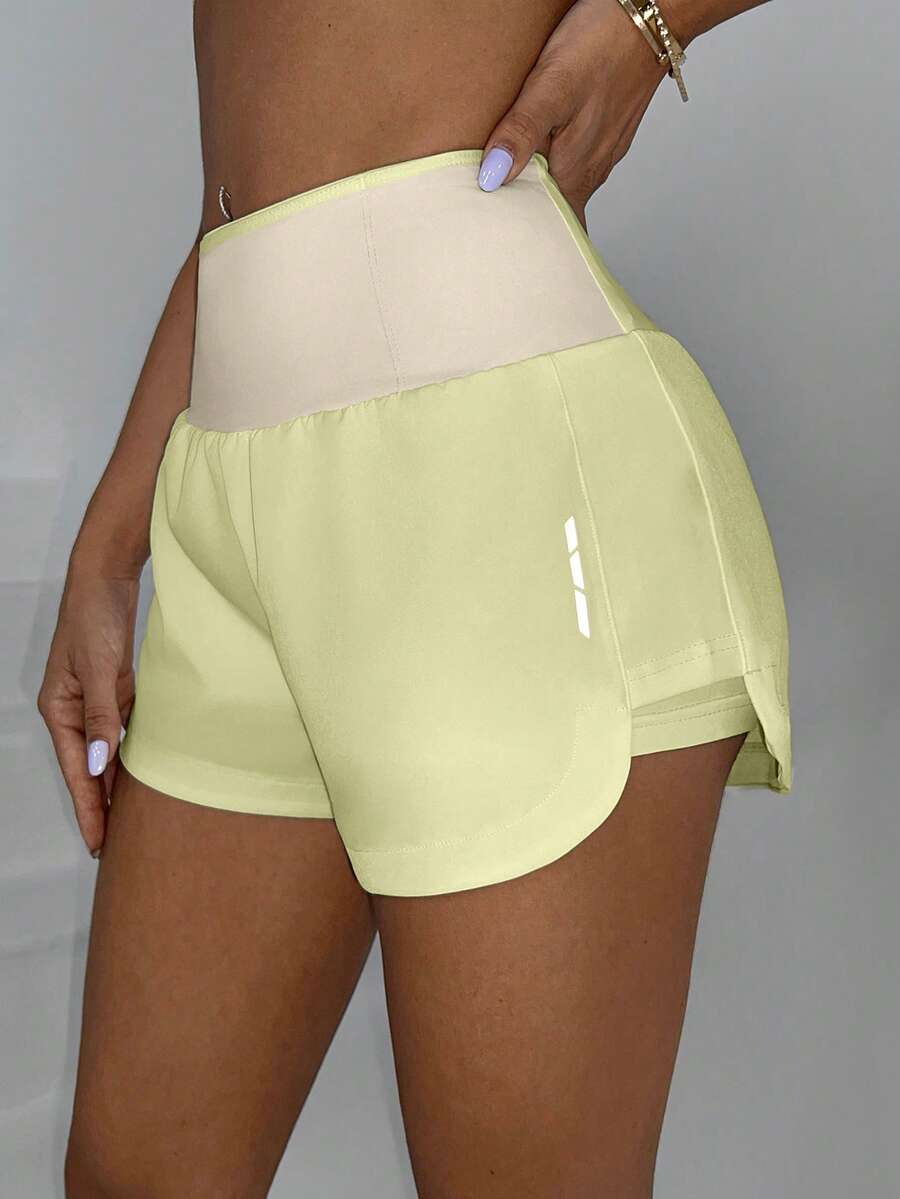 Short Fitness Feminino de Cintura Alta para Treino
